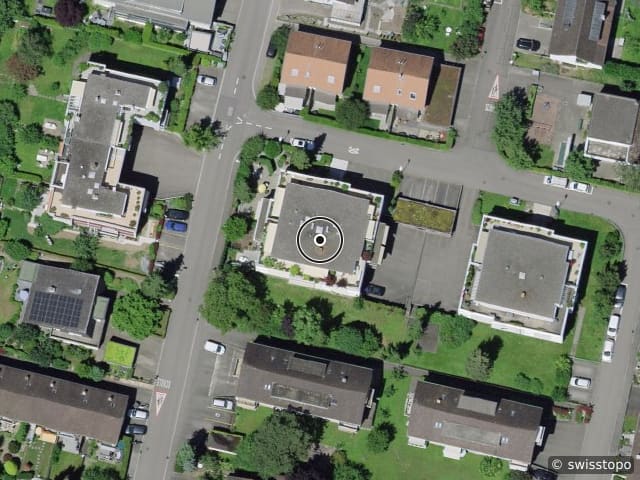 Luftbild Landskronstrasse 17, Reinach BL