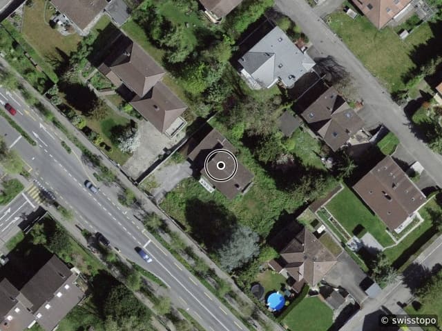 Luftbild Seftigenstrasse 331, Köniz