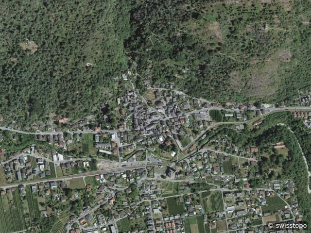 Luftbild Bosc'ètt 1, Verscio