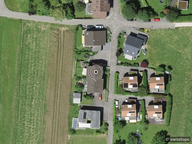 Luftbild Choliberg 16, Hofstetten