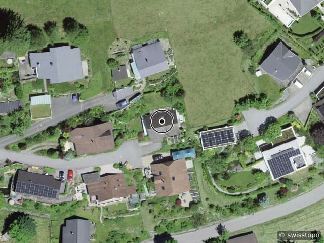 Luftbild Bitziweidstrasse 37, Rieden