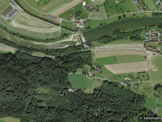 Luftbild Weitenaustrasse 3A, Schönenberg an der Thur