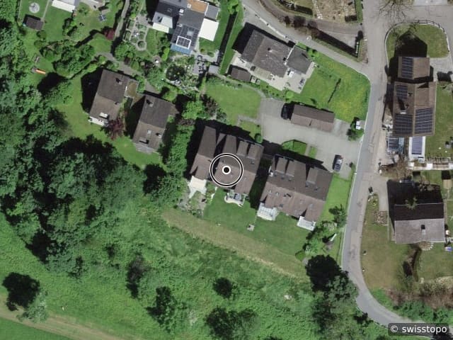 Luftbild Moosstrasse 72A, Rüti