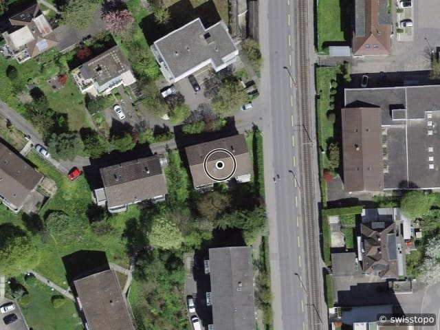 Luftbild Tannenblickweg 1, Zollikofen