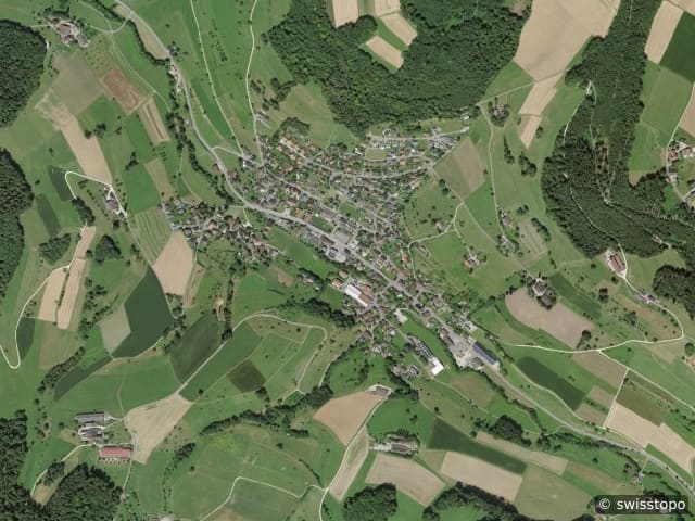 Luftbild Zeiningen