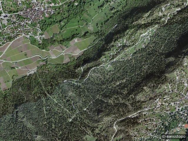Luftbild Chalais
