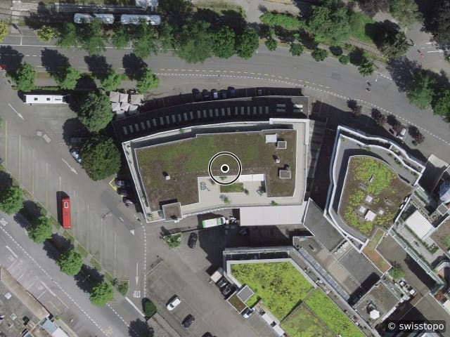 Luftbild Alpenquai 4, Luzern