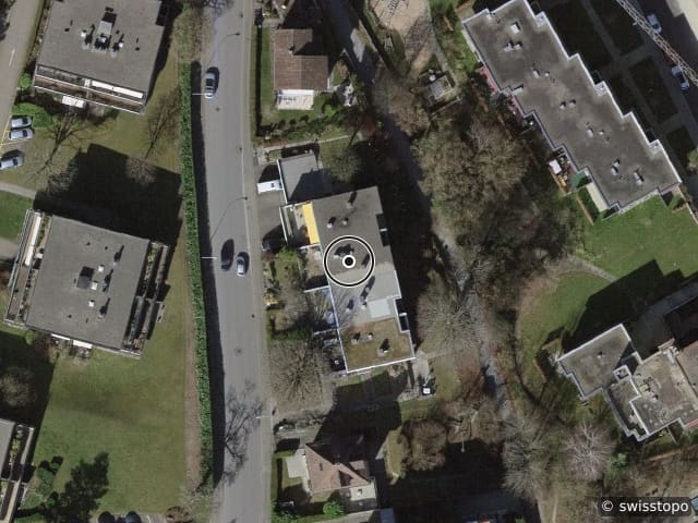 Luftbild Sonnenbergstrasse 27, Thalwil