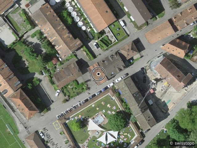 Luftbild Petites-Rames 18, Fribourg