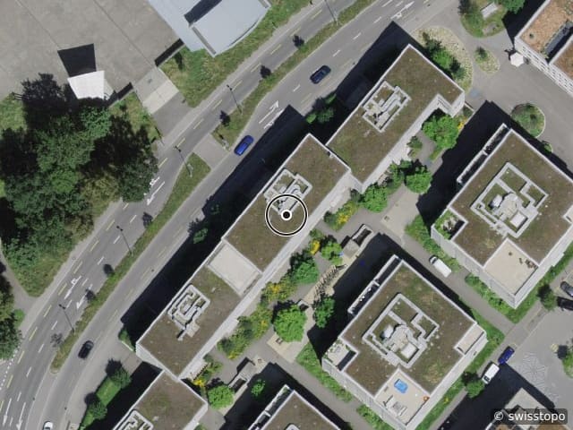 Luftbild Bahnhofstrasse 22, Gümligen