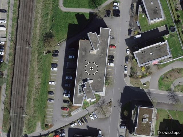 Luftbild Grabenstrasse 25, Baar