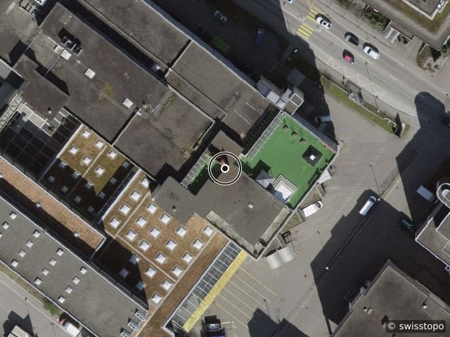 Luftbild Industriestrasse 22, Volketswil/ZH