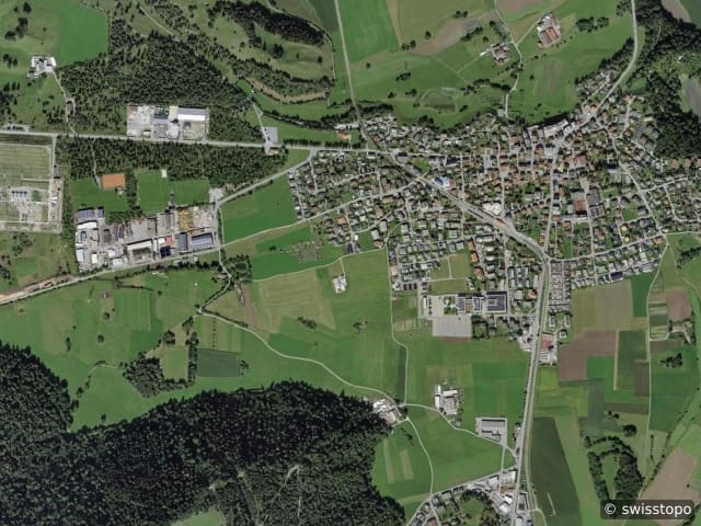 Luftbild Bonaduz
