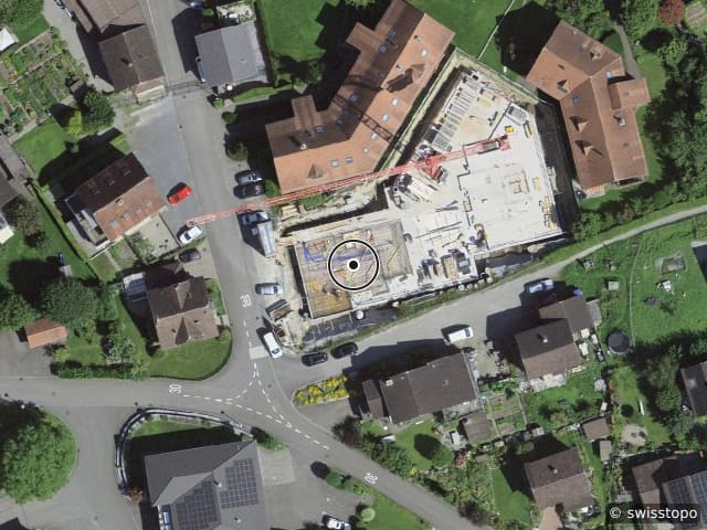 Luftbild Frohsinnweg 9, Bischofszell