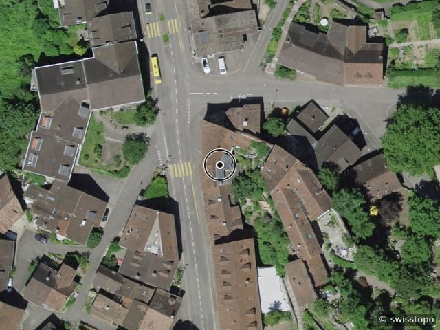 Luftbild Hauptstrasse 19, Münchenstein