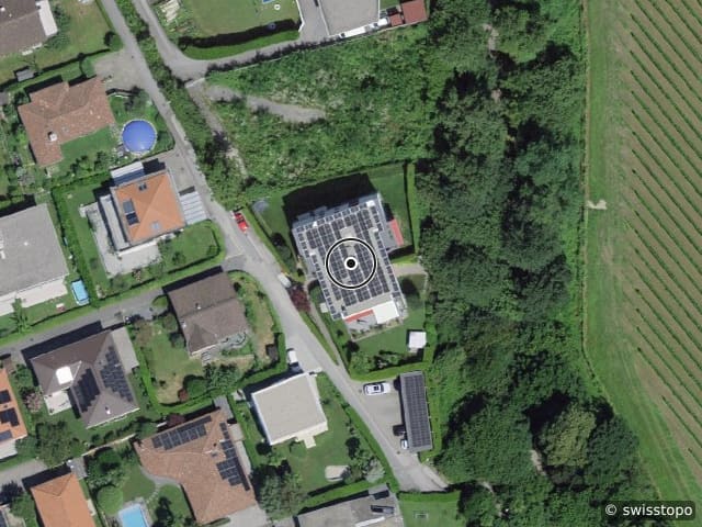 Luftbild Via Ubrio 2, Losone