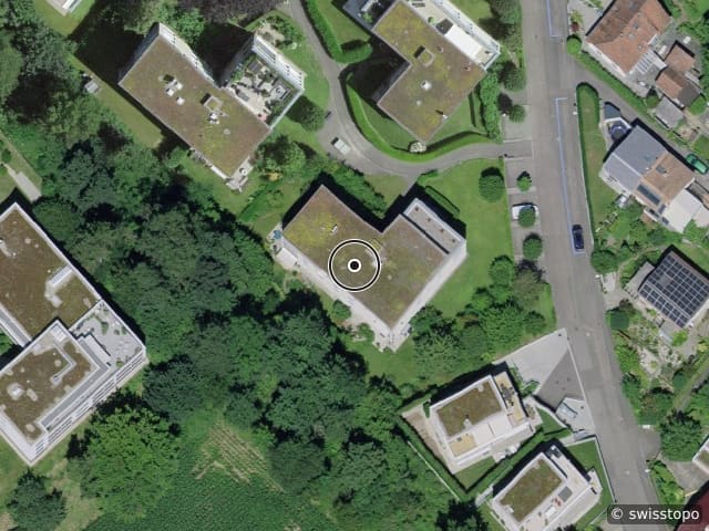Luftbild Holeeweg 14A, Allschwil