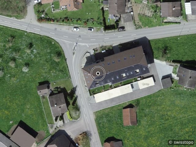 Luftbild Hegenstrasse 20, Bollodingen
