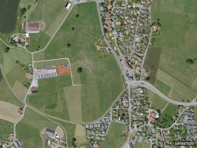 Luftbild Biolley 54, Bossonnens