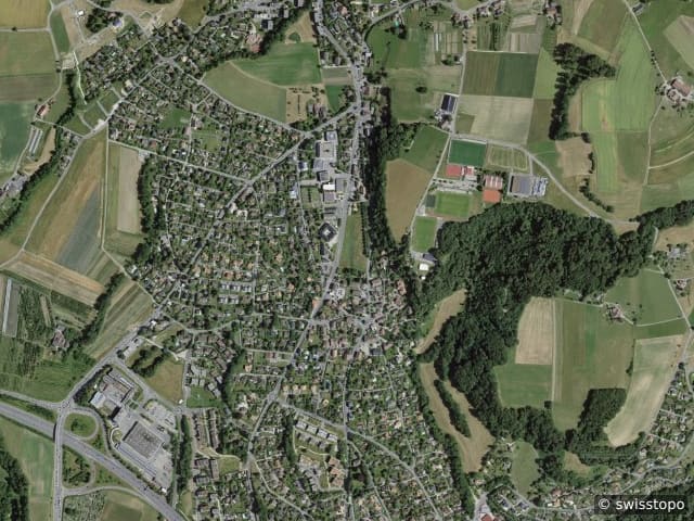 Luftbild Le Mont-sur-Lausanne
