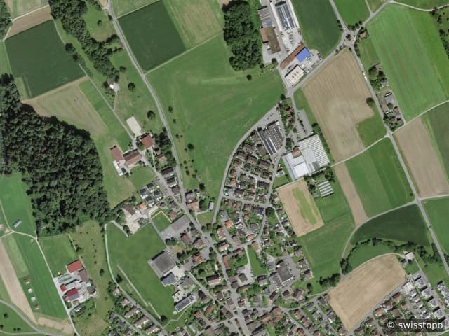 Luftbild Niederwil