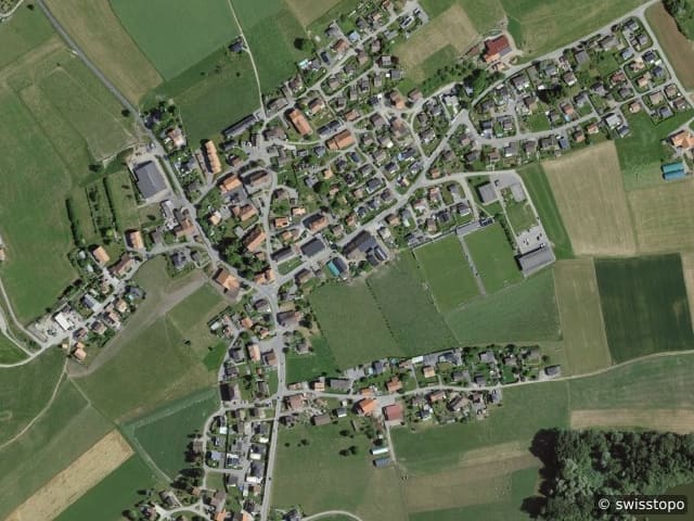 Luftbild Lentigny