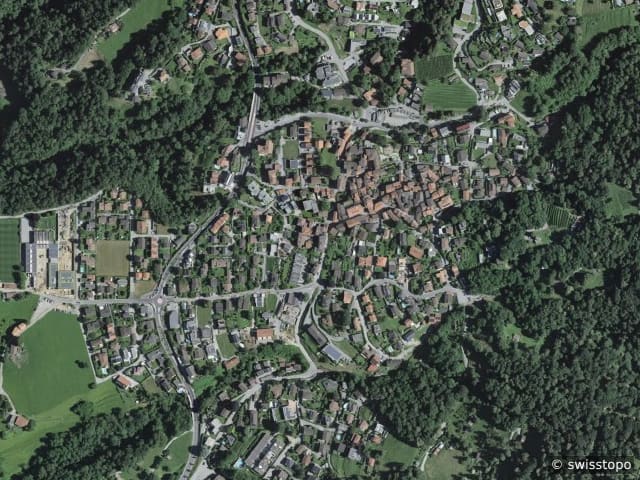 Luftbild Cadro