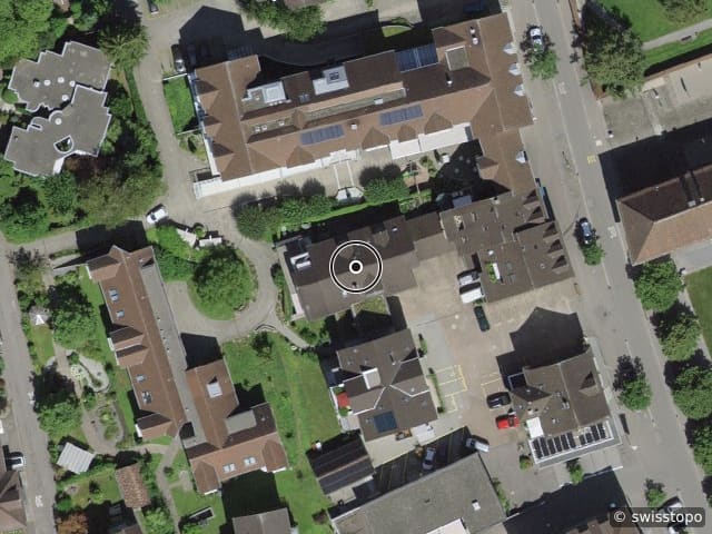 Luftbild Marktstrasse 9a, Muri