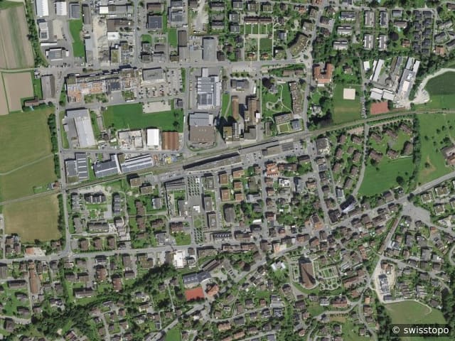 Luftbild Weihermatte 8, Malters