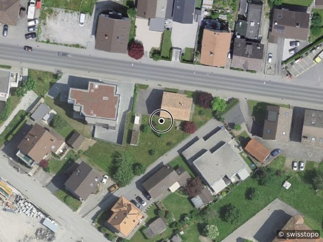 Luftbild Rue de Montsalvens 22, Broc