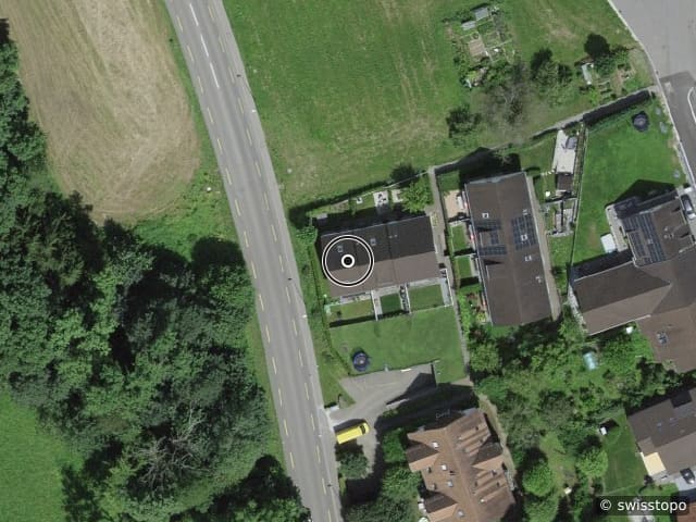 Luftbild Hauptstrasse 1A, Remetschwil