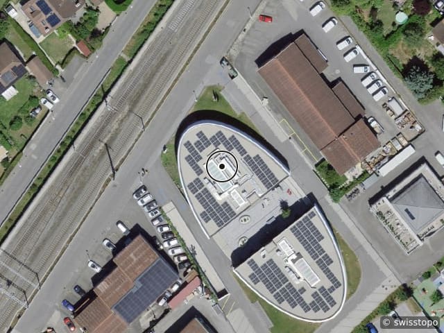 Luftbild Chemin du Vernay 14A, Gland