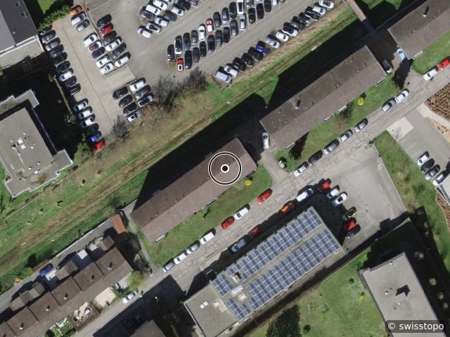 Luftbild Rue du Creugenat 16, Porrentruy