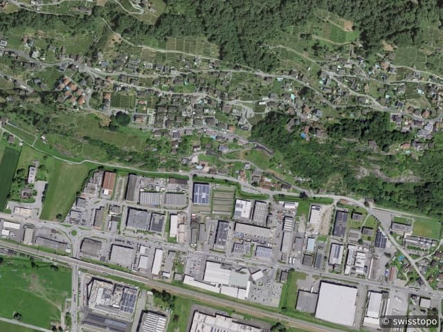 Luftbild Riazzino