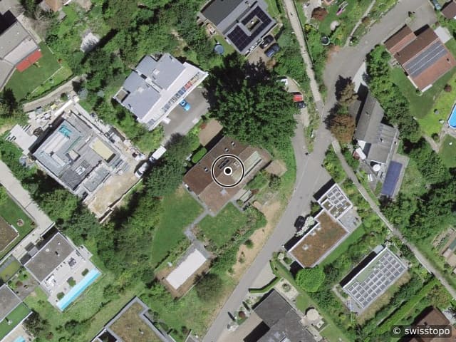 Luftbild Hungerbergstrasse 35, Aarau