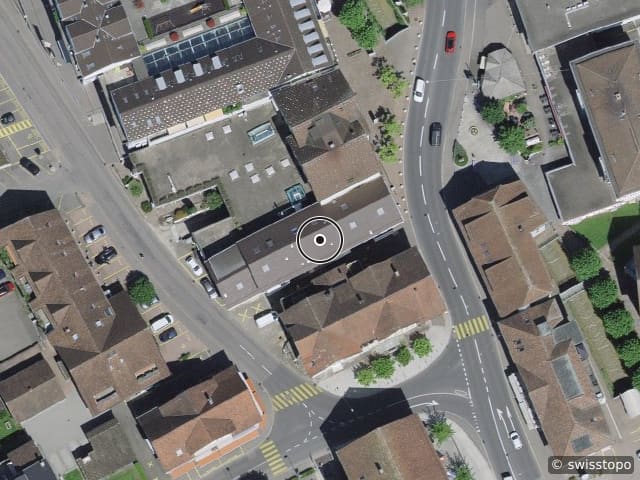 Luftbild Hauptstrasse 62, Reinach