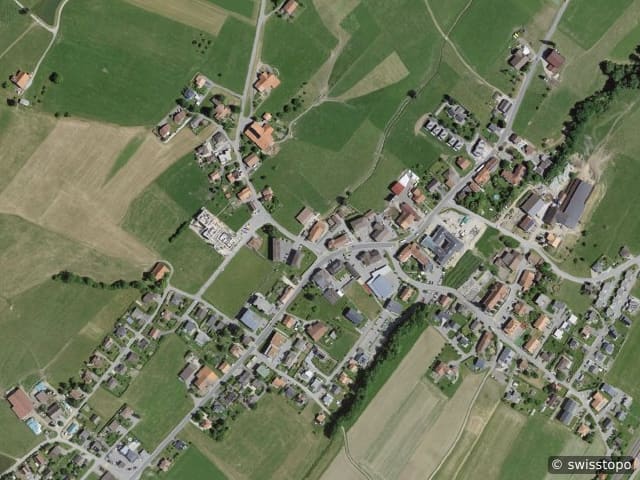 Luftbild: das Gebiet