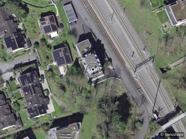 Luftbild Bahnhofstrasse 26, Walchwil
