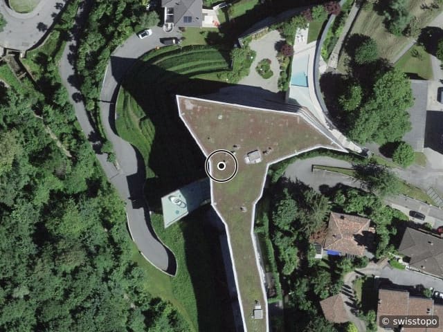 Luftbild Via Guidino 4, Paradiso
