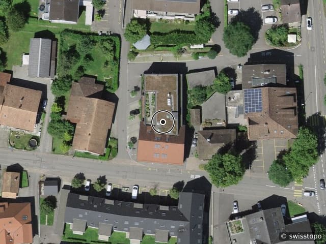 Luftbild Holzgasse 4, Hausen