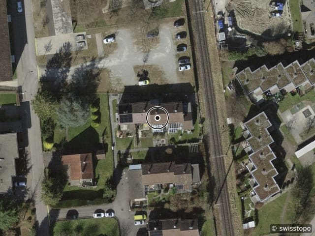 Luftbild Mooswiesenweg 34, Winterthur