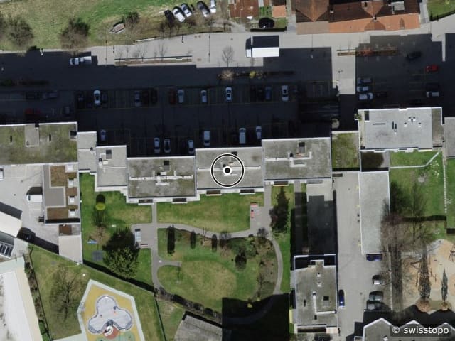 Luftbild Rue de la Blancherie 29, Sion