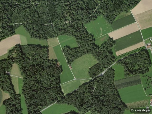 Luftbild Schulweg 7, Happerswil