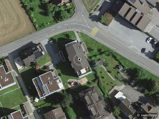 Luftbild Gartenweg 5, Büron