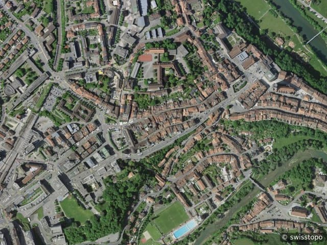 Luftbild Freiburg