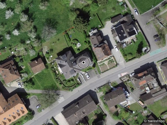 Luftbild Schulhausstrasse 7, Lohn-Ammannsegg