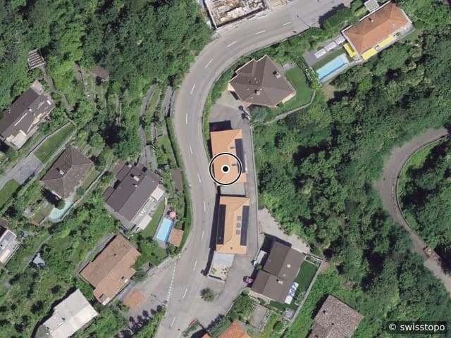 Luftbild via Livurcio 16a, Ronco sopra Ascona