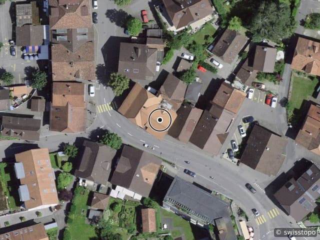 Luftbild Oberdorfstrasse 14, Steffisburg