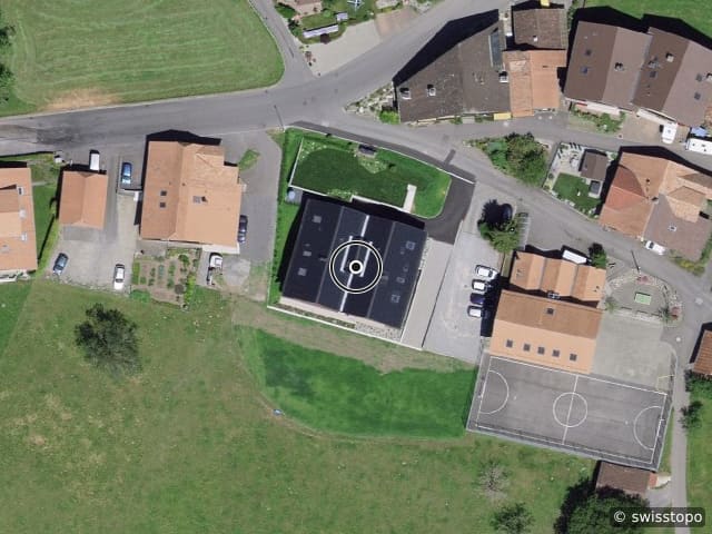 Luftbild Hangetschiweg 2, Aeschlen ob Gunten