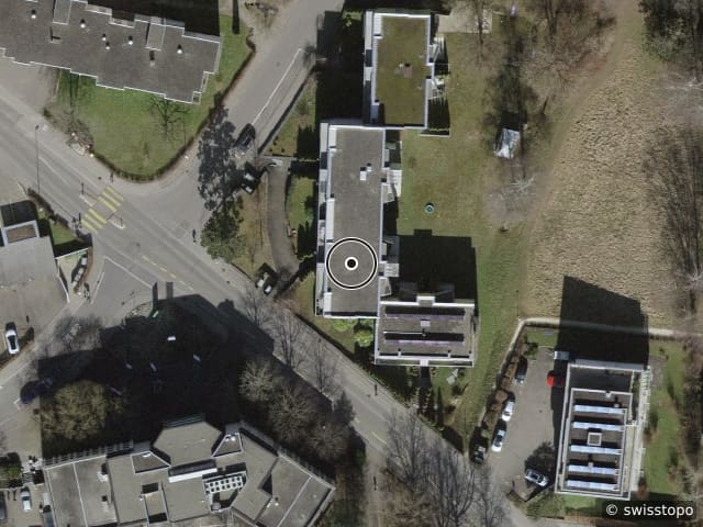 Luftbild Kesselstrasse 25, Schaffhausen